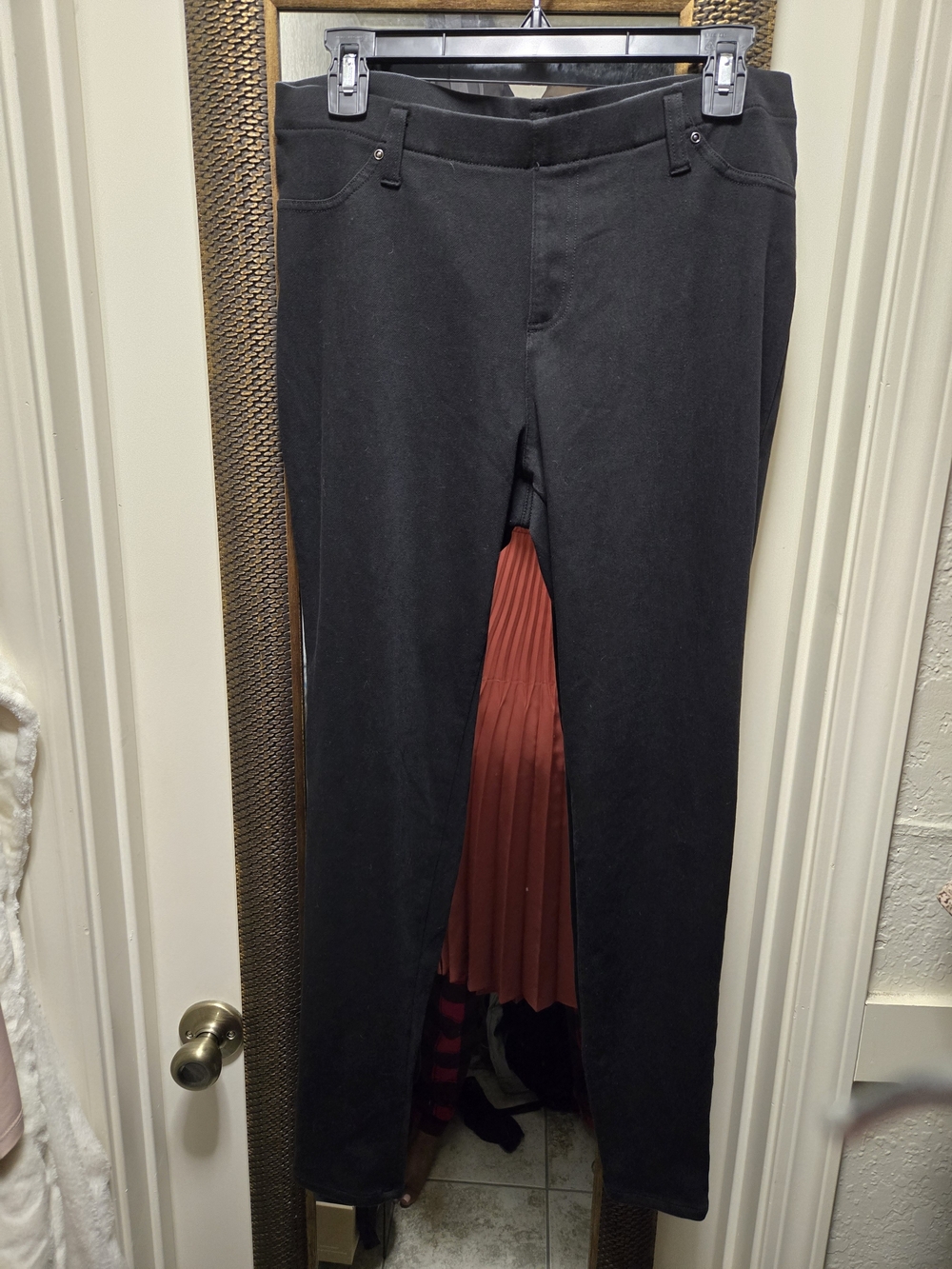 Black Women's Stretch Casual Pants
